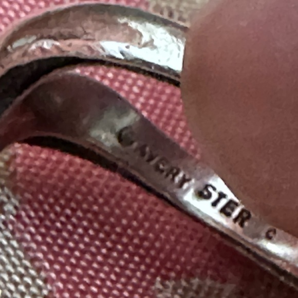 James Avery Retired Apogean Amethyst Ring Prong Set Oval Modern Sz 5 - 3396 B - Picture 9 of 13